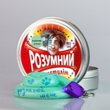 Розумний пластилін Thinking Putty Foxfire Зелений фантом, 80 г (ti17002/1) - Pampik - 3