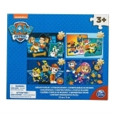 Пазл Spin Master 4 в 1 Щенячий Патруль, дерев'яний (SM98490/6040049) - Pampik