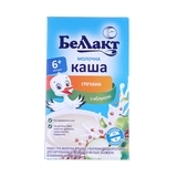 Молочна каша Беллакт Гречана з яблуком, 200 г - Pampik