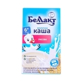 Каша молочна Беллакт Рисова, 200 г - Pampik