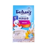 Молочна каша Беллакт вівсяна з бананом, 200 г - Pampik