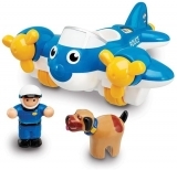 Ігровий набір WOW Toys Police Plane Pete Поліцейський літак (10309) - Pampik