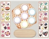 Набір для ліплення із саморобним тестом TrueDough Ліпимо вкусняшки (21027) - Pampik - 3