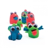 Набор для лепки Tutti-Frutti Монстрики, неоновые цвета (BJTT15059) - Pampik - 2