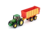 Іграшка Siku Трактор John Deere з причепом для силосу (1 650) - Pampik - 2