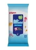 Вологі серветки Pigeon з антибактеріальним ефектом, 20 шт. (10869) - Pampik