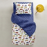 Підодіяльник Cosas Машинки, 215х155 см, синій - Pampik - 2