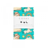 Наволочка Cosas Единороги, 60х40 см, бирюзовый - Pampik