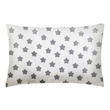 Наволочка Cosas Зірки, бязь, 70х50 см, білий з сірим - Pampik - 2