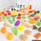 Ігровий набір KidKraft Tasty Treat Pretend Food Set, 115 предметів (63330) - Pampik - 2