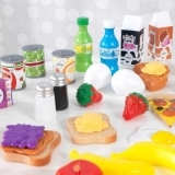 Ігровий набір KidKraft Tasty Treat Pretend Food Set, 115 предметів (63330) - Pampik - 4