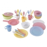 Ігровий набір посуду KidKraft, 27 предметів (63027) - Pampik