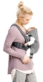 Рюкзак-кенгуру BabyBjorn Baby Carrier Mini, серый (21084) - Pampik - 2