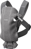Рюкзак-кенгуру BabyBjorn Baby Carrier Mini, серый (21084) - Pampik