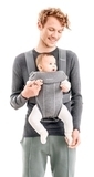 Рюкзак-кенгуру BabyBjorn Baby Carrier Mini, серый (21084) - Pampik - 3