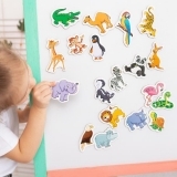 Набір магнітів Magdum Щасливі дітки Зоопарк (ML4031-01 EN) - Pampik - 4