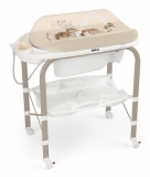 Сповивальний столик CAM Cambio, з ванночкою, бежевий (C209-C240) - Pampik