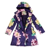 Пальто Huppa Luisa Dark Lilac Pattern, поліестер, р.152, фіолетовий (12430010-91373-152) - Pampik - 3