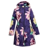 Пальто Huppa Luisa Dark Lilac Pattern, поліестер, р.134, фіолетовий (12430010-91373-134) - Pampik