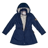 Пальто Huppa Leandra Navy, поліестер, р.146, темно-синій (18030004-00086-146) - Pampik - 3
