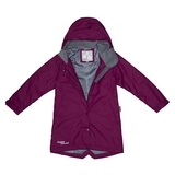 Куртка Huppa Janelle Burgundy, полиэстер, р.140, бордовый (18020010-80034-140) - Pampik - 3