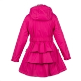 Пальто Huppa Leandra Fuchsia, поліестер, р.116, фуксія (18030004-00063-116) - Pampik - 2