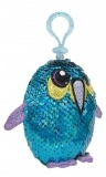 М'яка іграшка-брелок Shimmeez S2 Бадьорий Пінгвін, 9 см, блакитний (SH01052PE) - Pampik - 2