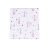 Підодіяльник Billerbeck Котики, сатин, 80х80 см, білий з рожевим (5009-01/00) - Pampik