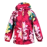 Куртка Huppa Alexis Fuchsia Pattern, поліестер, р.134, фуксія (18160010-91363-134) - Pampik