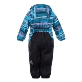 Комбинезон Huppa Golden Petrol Pattern/Black, полиэстер, р.86, синий с черным (36080010-90566-086) - Pampik - 2