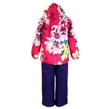 Комплект Huppa Rex Fuchsia Pattern/Dark Lilac, поліестер, р.140, фуксія з фіолетовим (45080014-91363-140) - Pampik - 2