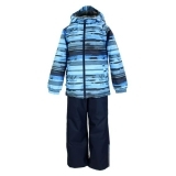Комплект Huppa Rex Blue Pattern/Navy, поліестер, р.140, синій з темно-синім (45080014-93335-140) - Pampik
