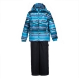 Комплект Huppa Yoko Petrol Pattern/Black, поліестер, р.86, бірюзовий з чорним (41190014-93366-086) - Pampik