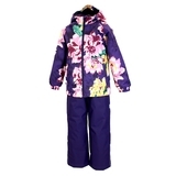 Комплект Huppa Rex Dark Lilac Pattern/Dark Lilac, полиэстер, р.104, фиолетовый (45080014-91373-104) - Pampik