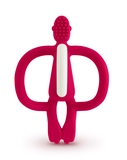 Іграшка-прорізувач Matchstick Monkey Мавпочка, малиновий (MM-T-004) - Pampik - 2