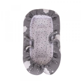 Люлька-переноска Sevi bebe, сірий (273-34) - Pampik