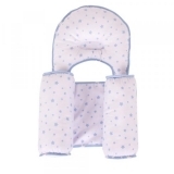 Позиціонер для сну Sevi bebe, з подушкою для голови, блакитний (33-1) - Pampik - 2