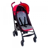 Вкладиш в коляску Sevi bebe, повітропроникний, сірий (43-13) - Pampik - 3