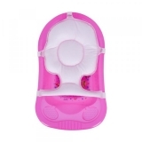 Багатофункціональний гамак для дитячої ванночки Sevi bebe, рожевий (8697) - Pampik