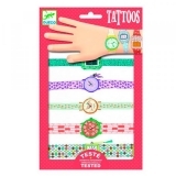 Набор наклеек на тело Djeco Часы (DJ09588) - Pampik