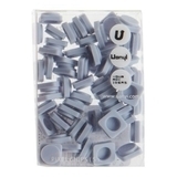 Пікселі для рюкзака Upixel Small, сірий, 60 шт. (WY-P002W) - Pampik