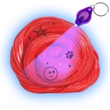 Розумний пластилін Thinking Putty Red, Light & Blue, 80 г (ti17004) - Pampik - 2