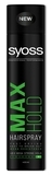 Лак для волос Syoss Max Hold, максимально сильная фиксация 48 часов, 400 мл - Pampik