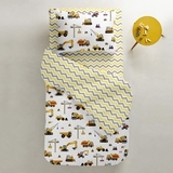 Підодіяльник Cosas Будівництво, 215х155 см, білий з сірим - Pampik - 2