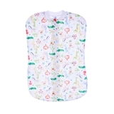 Багаторазова пелюшка-кокон Minikin Safari Dreams, інтерлок, р.56-62, салатовий з білим (1940603) - Pampik