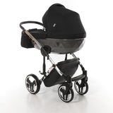 Універсальна коляска 2 в 1 Junama Diamond S-line 03, чорний (JD-SL-03) - Pampik - 3