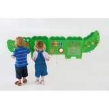 Настінна іграшка-бізіборд Viga Toys Крокодил (50346) - Pampik - 2