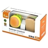 Ігровий набір Viga Toys Гамбургер і сендвіч (50810) - Pampik - 2