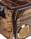 Сумка-холодильник Fydelity Stereobags Cooler, с встроенными колонками, золотой (91203) - Pampik - 5