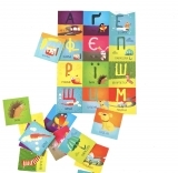 Лото Kidsori Азбука в картинках, український (OLS-19-102) - Pampik - 2